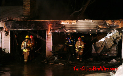 Richfield Garage Fire, Richfield, Minnesota, Firefighter, Twin Cities