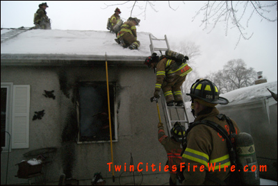 St. Paul firefighter, St. Paul house fire, Fernwood Street, Minnesota