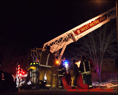 Brooklyn Park Firefighter, Minnesota, Mutual aid, Garage Fire, Twin Cities Fire Wire
