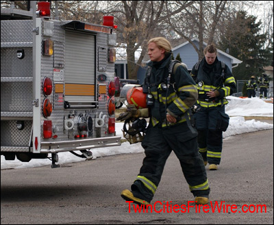 Champlin House Fire, Anoka-Champlin Firefighters, Minnesota, Twin Cities Fire Wire