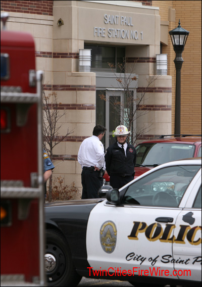 St. Paul Firefighters, Suspicious Package at Fire Station, Station 1, Twin Cities Fire Wire