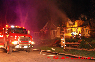 St. Paul firefighter, Highland Park, St. Paul Fire, Twin Cities Fire Wire