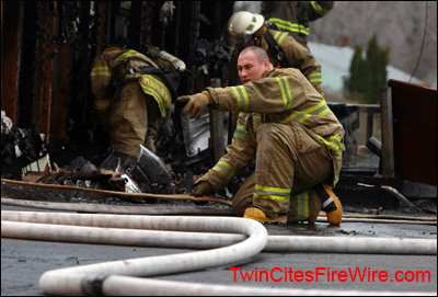 Maplewood Fire, North St. Paul Fire, House Fire, Maplewood, MN, Twin Cities Fire Wire