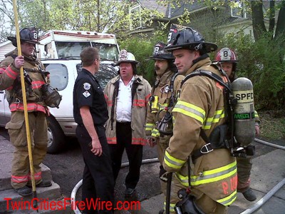 St. Paul Firefighters, St. Paul Minnesota, St. Paul Fire, House Fire, Engine 22, Ladder 22, Twin Cities Fire Wire