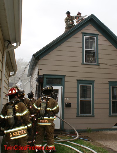 St. Paul Firefighter, House Fire, Frogtown, St. Paul Minnesota, House Fire, Twin Cities Fire Wire