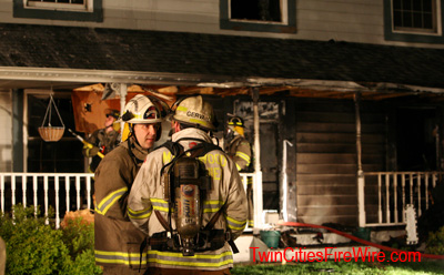 Oakdale Firefighter, Maplewood Fire, House Fire, Oakdale, MN, Minnesota, Twin Cities Fire Wire