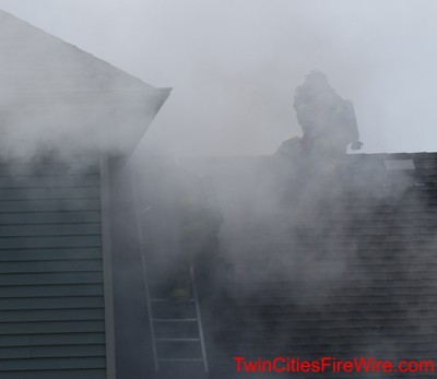 Andover Firefighter, Andover Minnesota, House Fire, Lightning Strike, Anoka County, Fire, Twin Cities Fire Wire