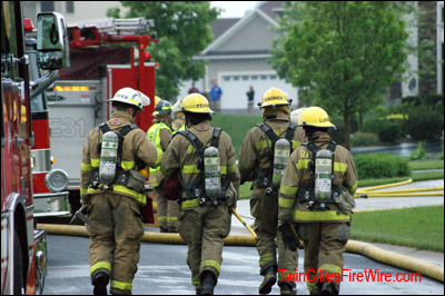 Andover Firefighter, Andover Minnesota, House Fire, Lightning Strike, Anoka County, Fire, Twin Cities Fire Wire